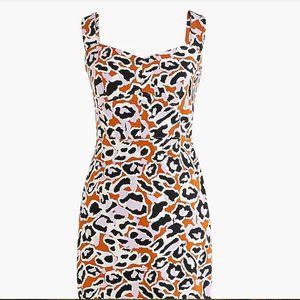 J. Crew Contrast-stitched sheath dress NWT